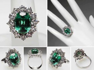 Jewellery Green Ring